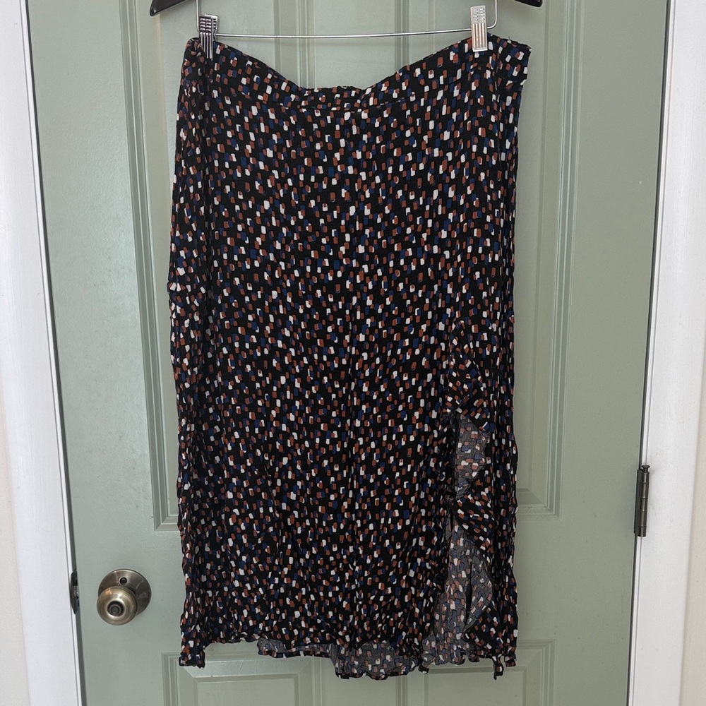 Eloquii size 16 multi colored skirt